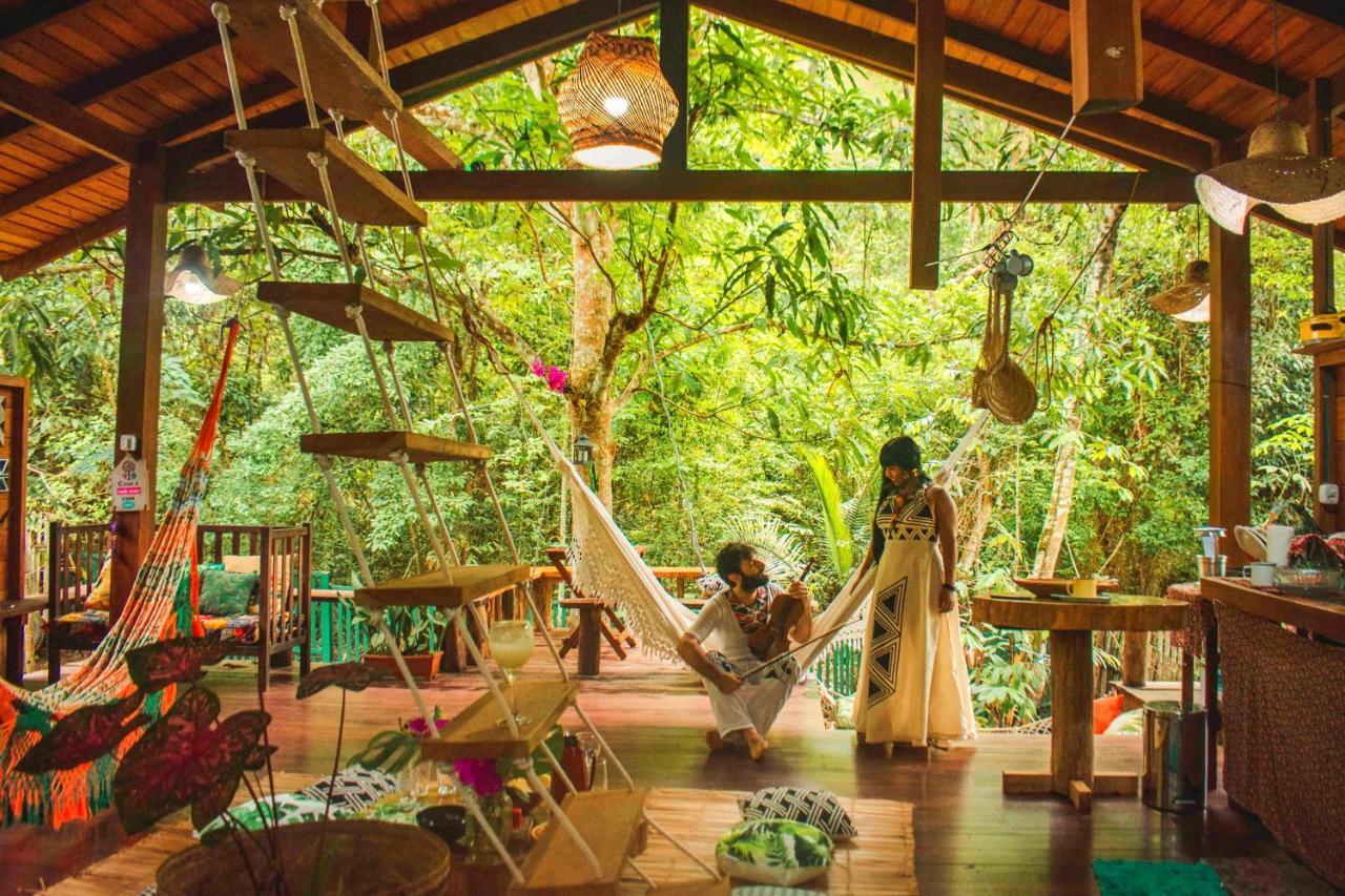 Casa Da Arvore, Sonho Na Amazonia, 2Min A Pe Da Praia Алтер-ду-Шан Экстерьер фото