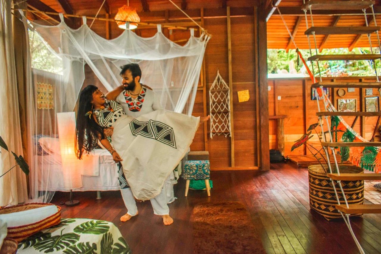 Casa Da Arvore, Sonho Na Amazonia, 2Min A Pe Da Praia Алтер-ду-Шан Экстерьер фото