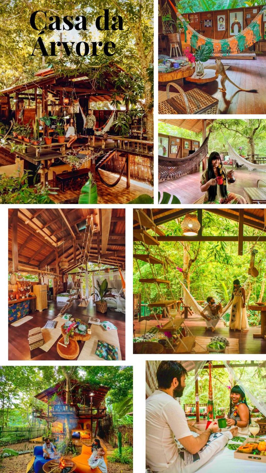 Casa Da Arvore, Sonho Na Amazonia, 2Min A Pe Da Praia Алтер-ду-Шан Экстерьер фото