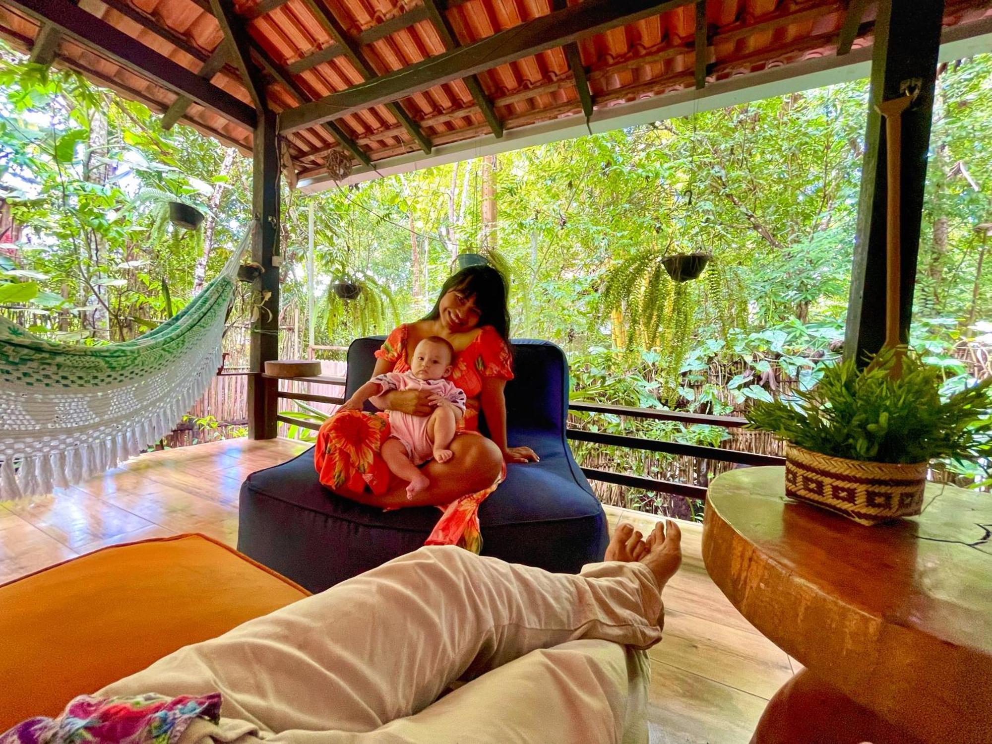 Casa Da Arvore, Sonho Na Amazonia, 2Min A Pe Da Praia Алтер-ду-Шан Экстерьер фото