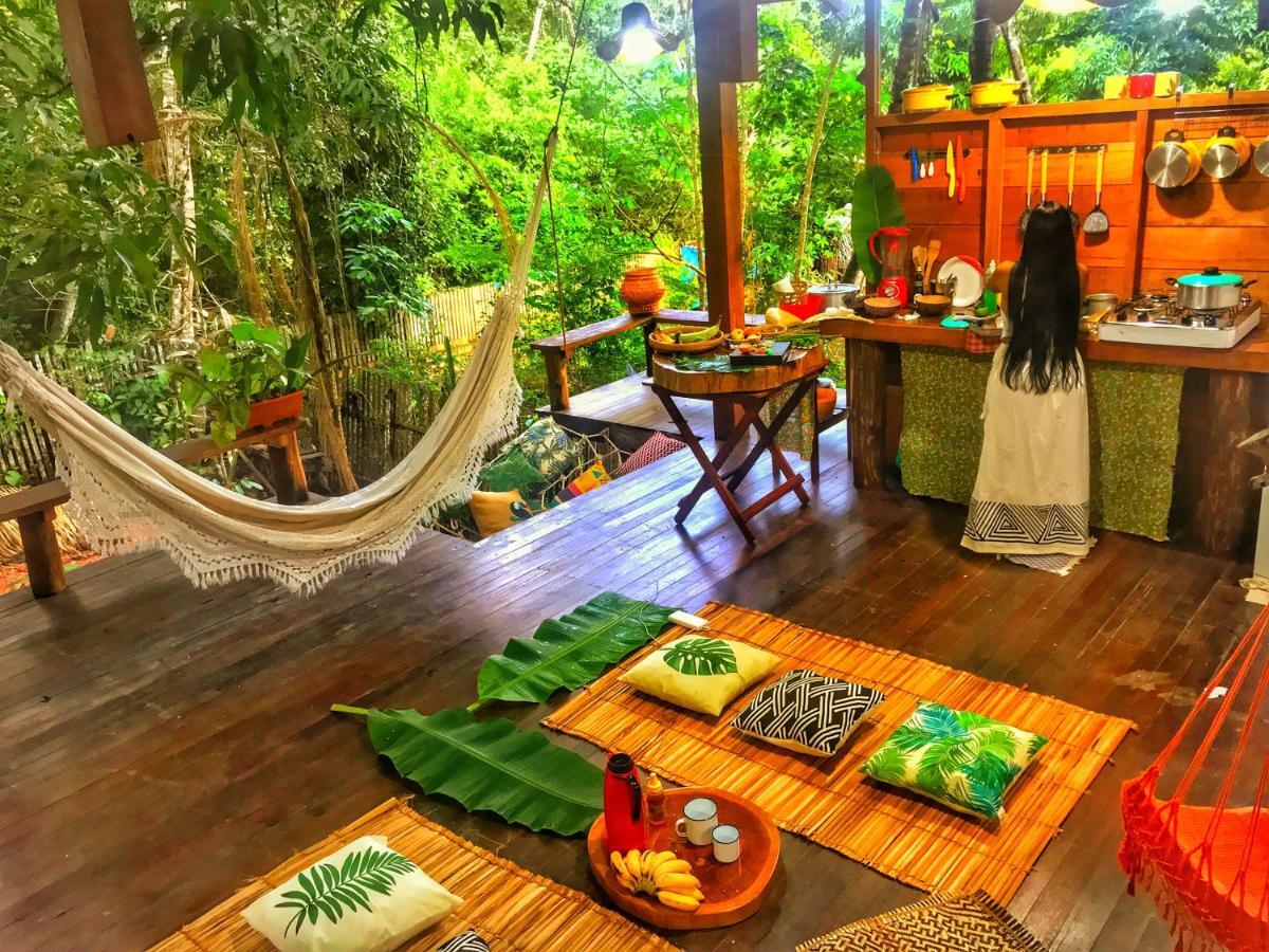 Casa Da Arvore, Sonho Na Amazonia, 2Min A Pe Da Praia Алтер-ду-Шан Экстерьер фото