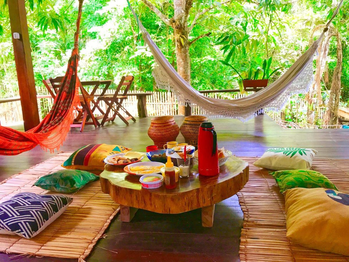 Casa Da Arvore, Sonho Na Amazonia, 2Min A Pe Da Praia Алтер-ду-Шан Экстерьер фото