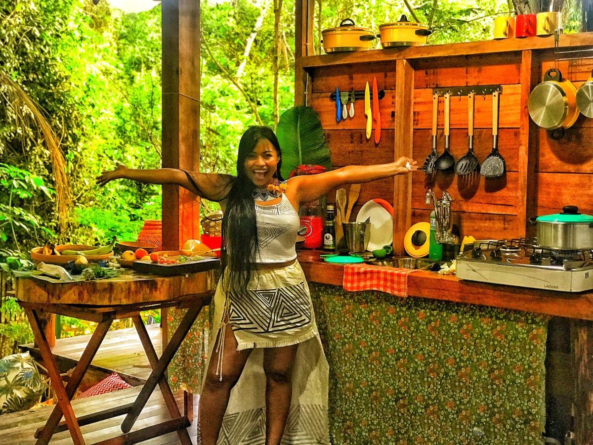 Casa Da Arvore, Sonho Na Amazonia, 2Min A Pe Da Praia Алтер-ду-Шан Экстерьер фото
