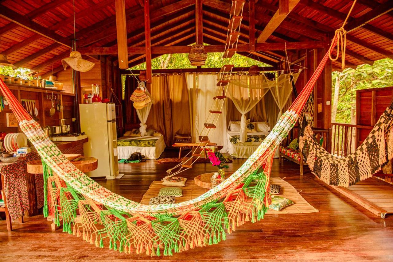 Casa Da Arvore, Sonho Na Amazonia, 2Min A Pe Da Praia Алтер-ду-Шан Экстерьер фото